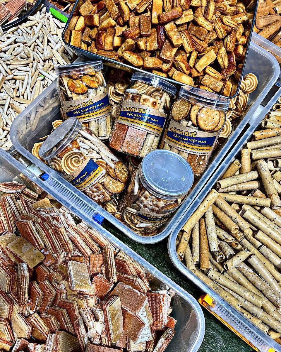 Bánh quê đặc sản Việt Nam hộp 9 loại