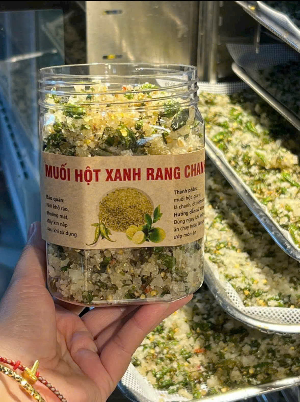 Menu các loại muối chấm nhà Thao hủ 500g