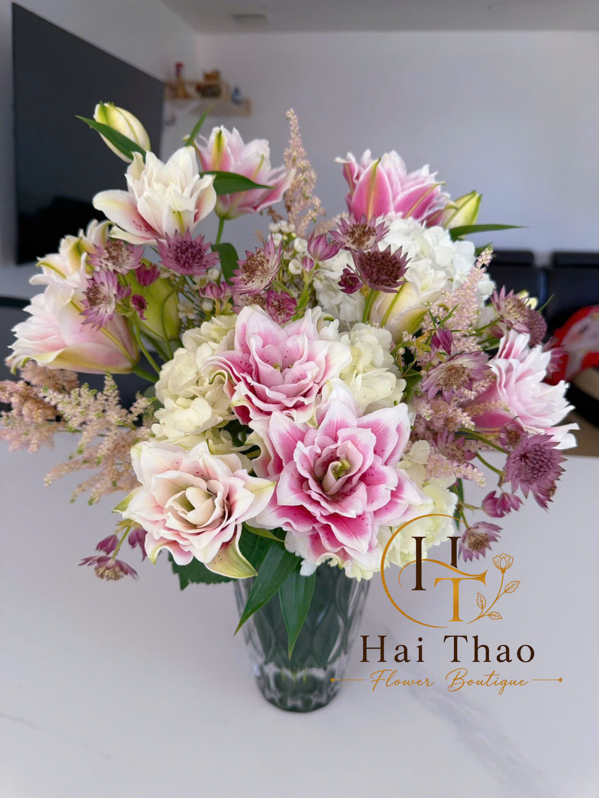 Hoa tươi phong cách garden style