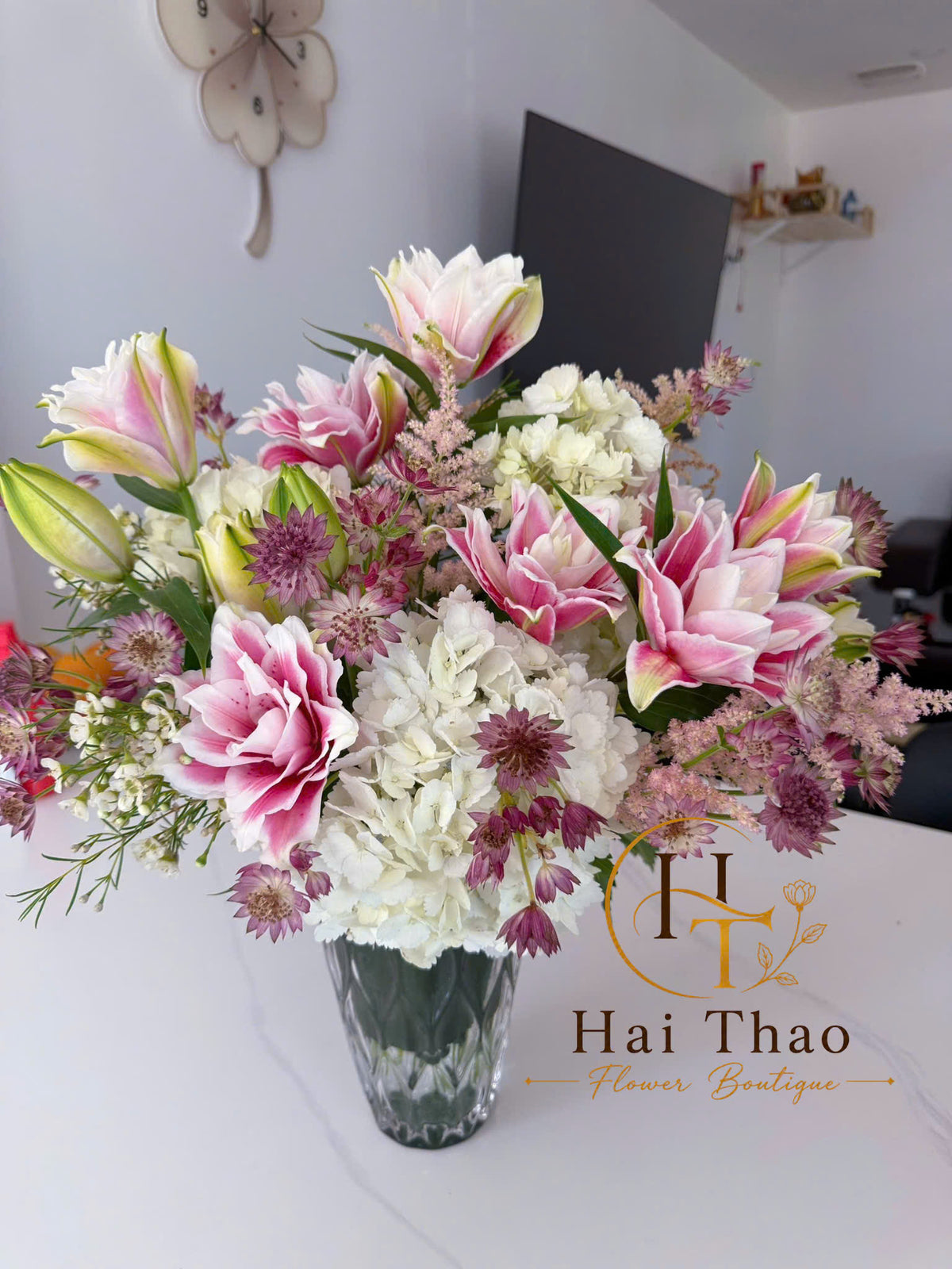 Hoa tươi phong cách garden style