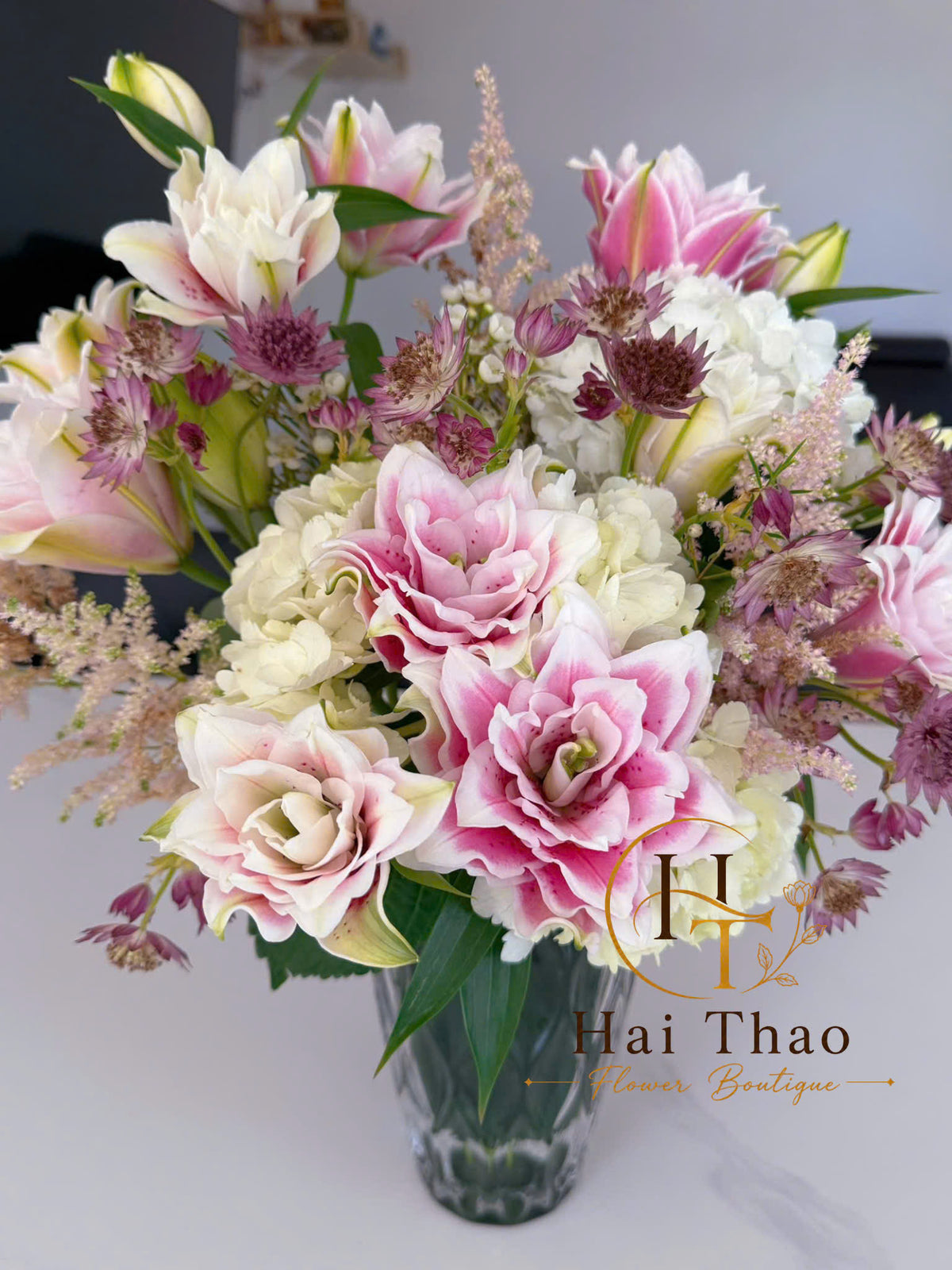 Hoa tươi phong cách garden style