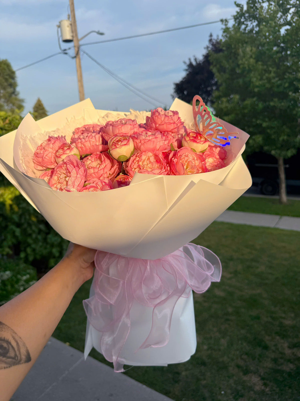 Hoa mao lương tone hồng dành cho babyboo 🌸