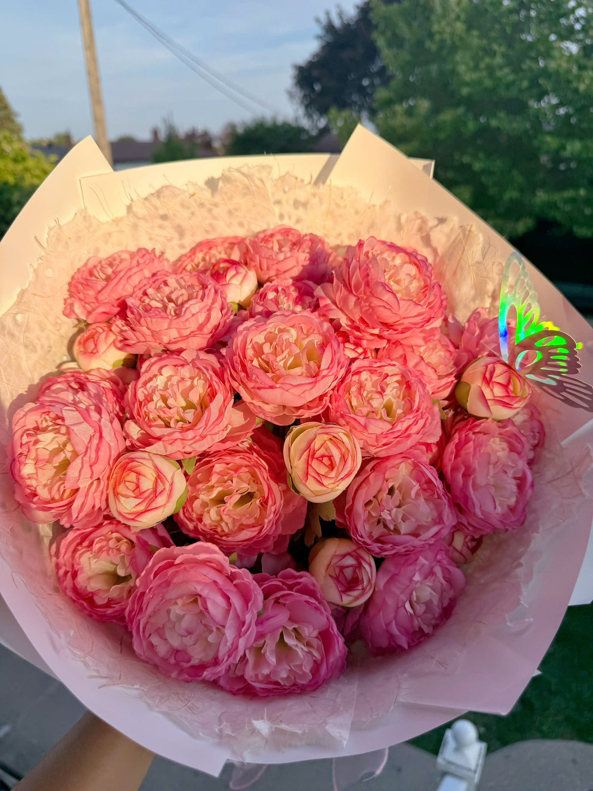 Hoa mao lương tone hồng dành cho babyboo 🌸