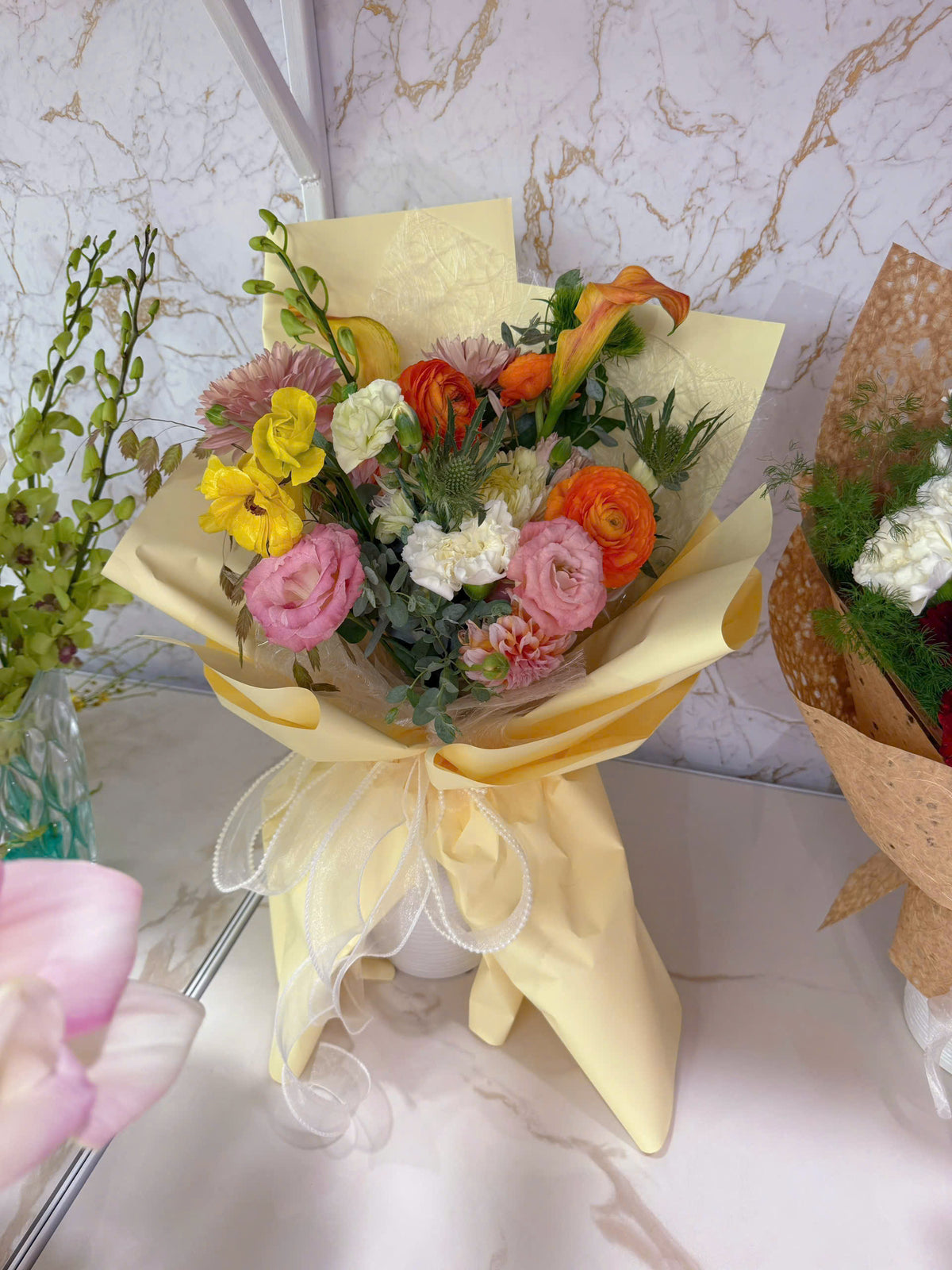 Fresh Flowers – Pink Tone Mix 🌸💗
