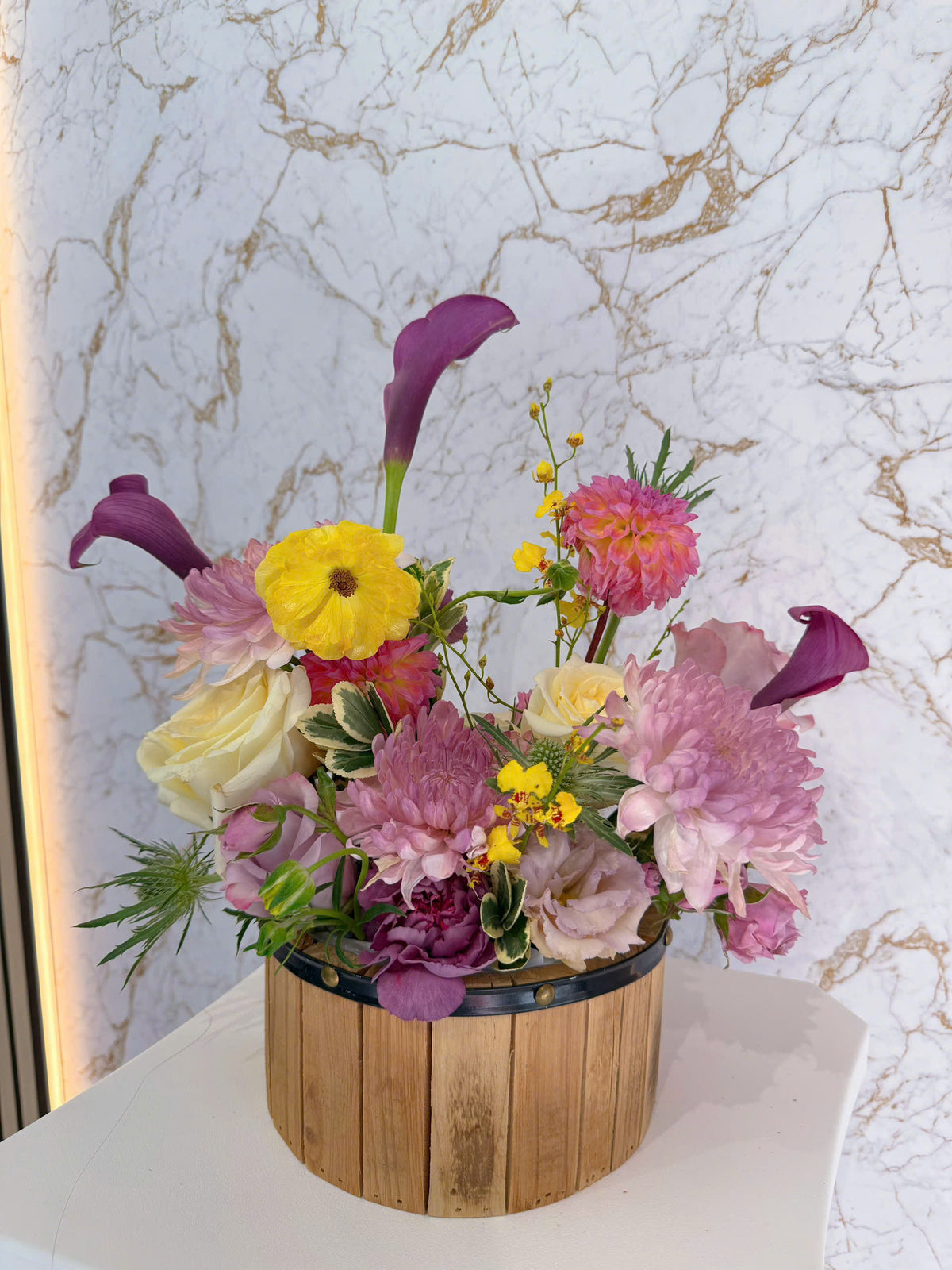 Fresh Flower - Purple Flowers