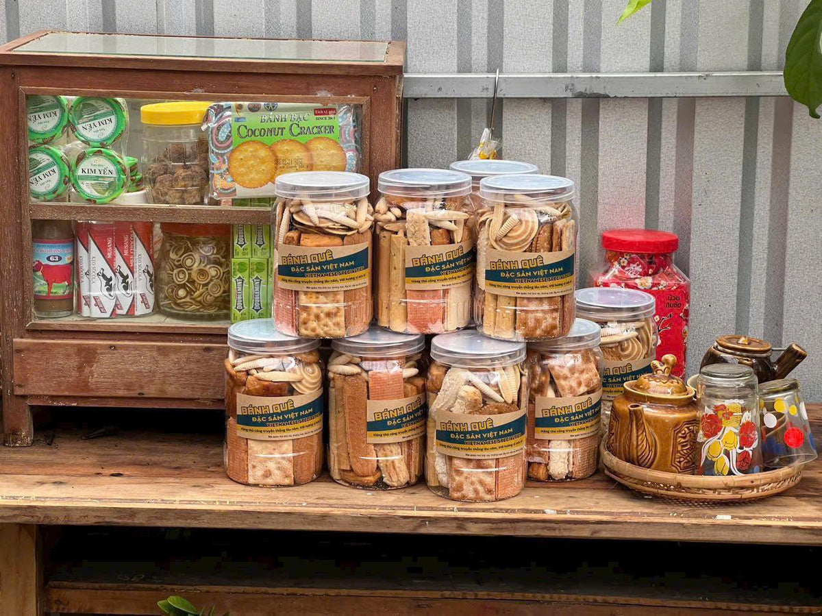 Bánh quê đặc sản Việt Nam hộp 9 loại