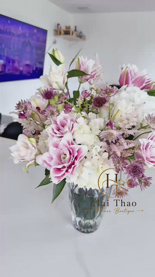 Hoa tươi phong cách garden style