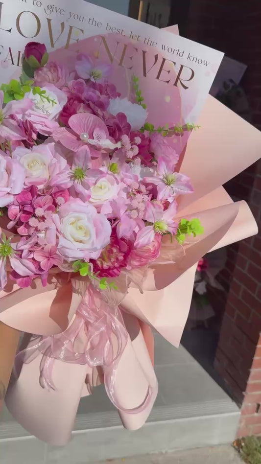 Pink bouquet best seller