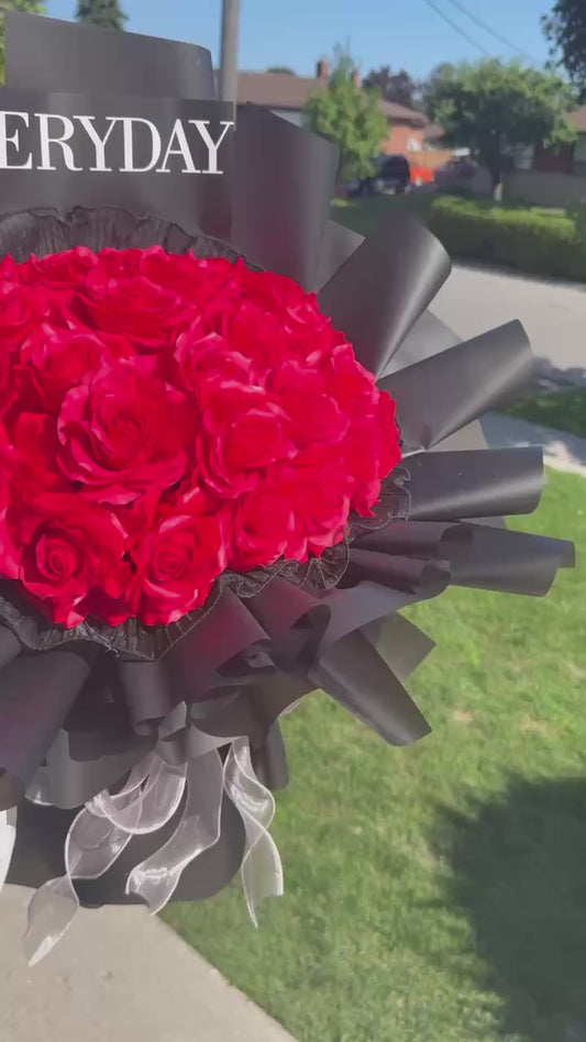 Red Roses Made from Soap Flowers