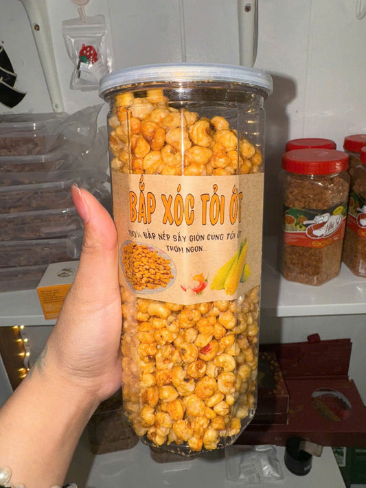 Bắp xóc tỏi mắm ớt