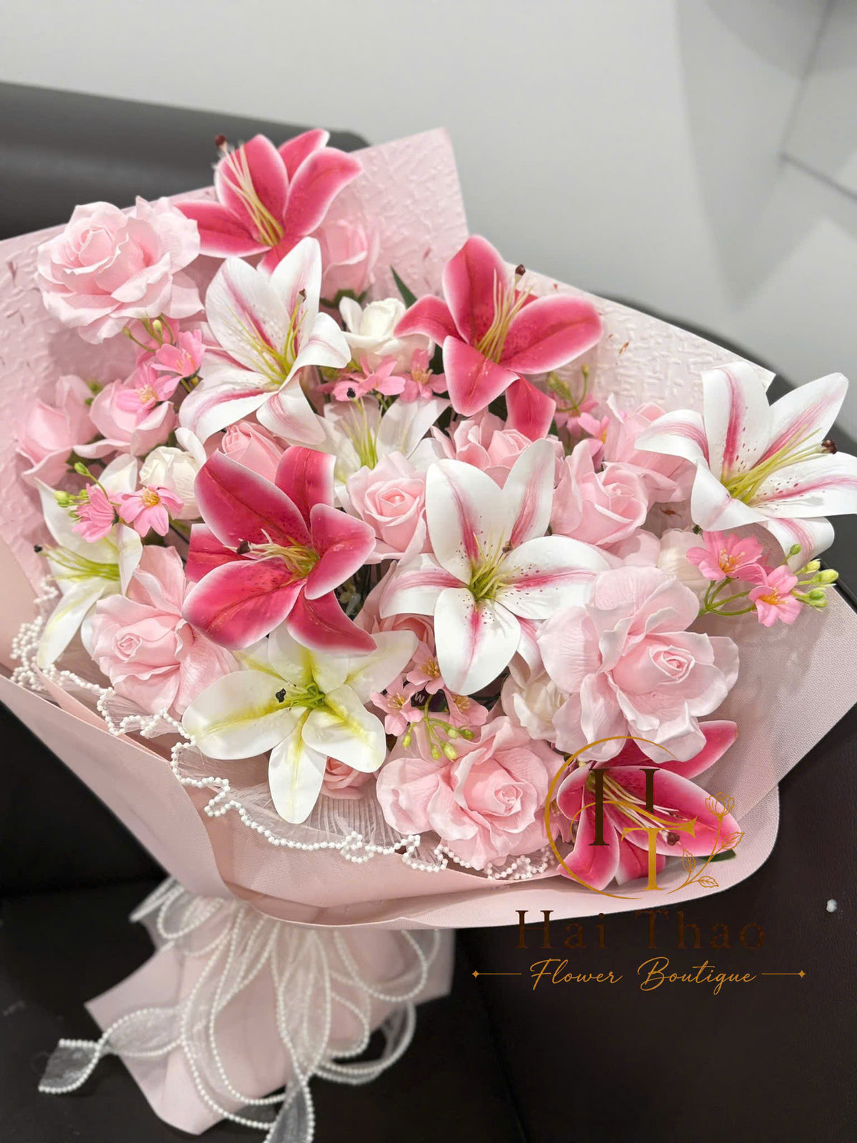 Pink Lily Bouquet
