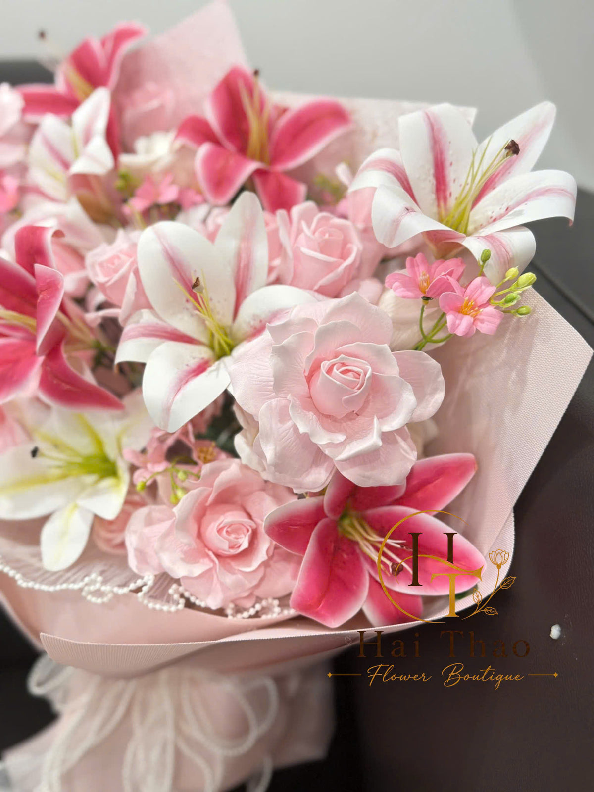 Pink Lily Bouquet