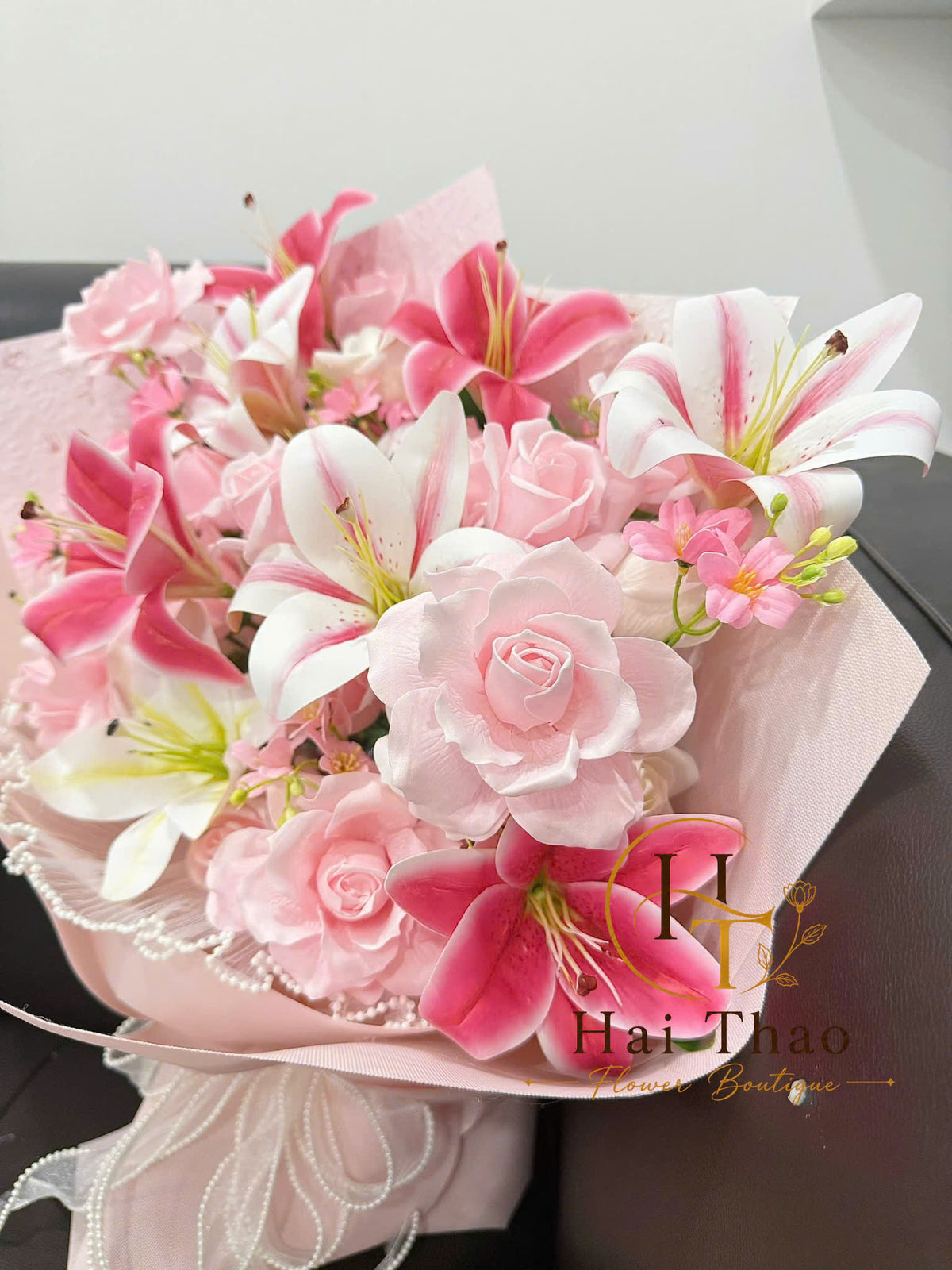 Pink Lily Bouquet